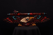 Boise de Rose Native American Flute, Minor, Mid G-4, #G2C